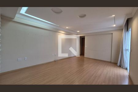 Sala de apartamento à venda com 3 quartos, 106m² em Vila Valparaíso, Santo André