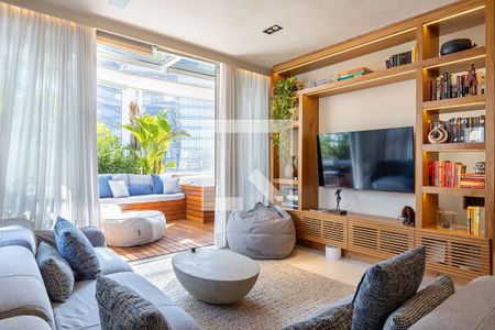 Sala de apartamento à venda com 2 quartos, 103m² em Vila Olímpia, São Paulo