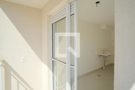 Varanda da Sala de apartamento para alugar com 1 quarto, 27m² em Penha de França, São Paulo