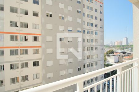 Varanda da Sala de apartamento para alugar com 1 quarto, 27m² em Penha de França, São Paulo