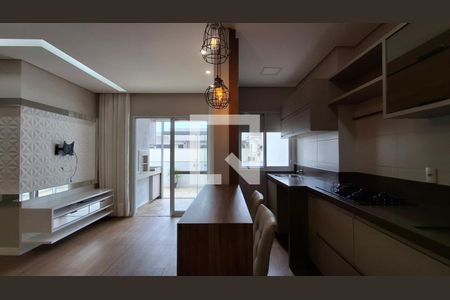 Sala de apartamento para alugar com 2 quartos, 62m² em Barreiros, São José