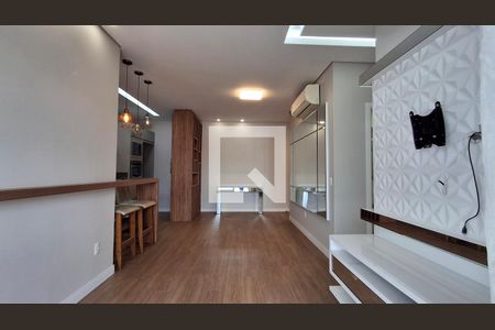 Sala de apartamento para alugar com 2 quartos, 62m² em Barreiros, São José