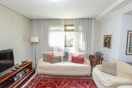 Sala de apartamento para alugar com 4 quartos, 155m² em Luxemburgo, Belo Horizonte