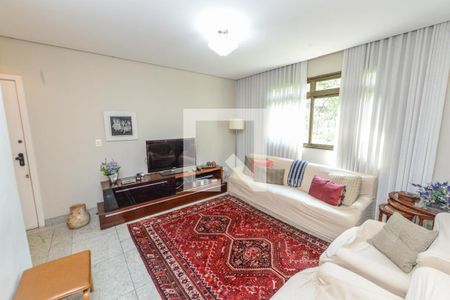 Sala de apartamento para alugar com 4 quartos, 155m² em Luxemburgo, Belo Horizonte