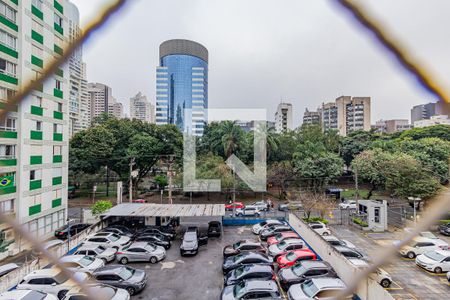 Vista da Sala de apartamento para alugar com 2 quartos, 57m² em Itaim Bibi, São Paulo