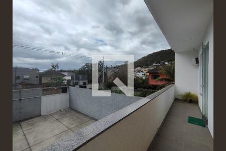 Varanda da Sala de kitnet/studio para alugar com 1 quarto, 33m² em Vargem Grande, Rio de Janeiro