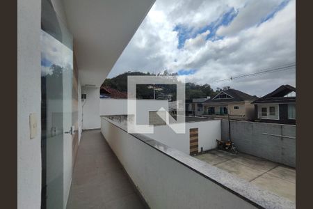 Varanda da Sala de kitnet/studio para alugar com 1 quarto, 33m² em Vargem Grande, Rio de Janeiro