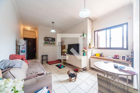 Sala de apartamento à venda com 2 quartos, 66m² em Vila Pires, Santo André