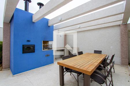 Área comum - Churrasqueira 1 de apartamento à venda com 2 quartos, 45m² em Vila Leopoldina, Santo André