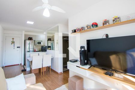 Sala de apartamento para alugar com 2 quartos, 45m² em Vila Leopoldina, Santo André