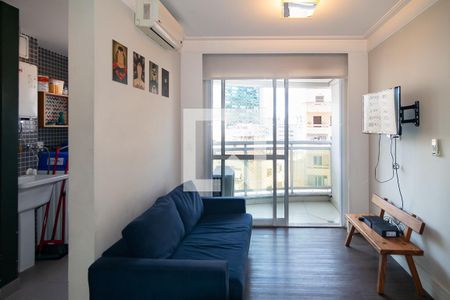 Sala de apartamento à venda com 2 quartos, 54m² em Consolação, São Paulo