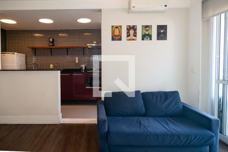 Sala de apartamento à venda com 2 quartos, 54m² em Consolação, São Paulo