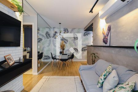 Sala de apartamento para alugar com 2 quartos, 55m² em Vila Andrade, São Paulo