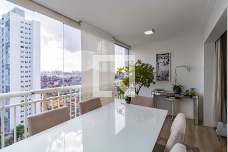 Varanda da Sala de apartamento à venda com 3 quartos, 75m² em Parque Reboucas, São Paulo