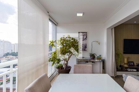 Varanda da Sala de apartamento à venda com 3 quartos, 75m² em Parque Reboucas, São Paulo
