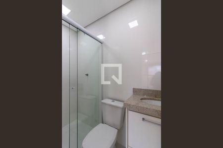 Banheiro de kitnet/studio para alugar com 0 quarto, 41m² em Vila Augusta, Guarulhos