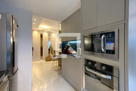 Cozinha e Área de Serviço de apartamento à venda com 3 quartos, 95m² em Caiçaras, Belo Horizonte