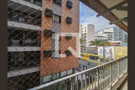 Varanda da Sala de apartamento à venda com 3 quartos, 116m² em Maracanã, Rio de Janeiro