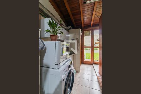 Cozinha e Área de Serviço de casa de condomínio à venda com 3 quartos, 126m² em Vila Nova, Porto Alegre