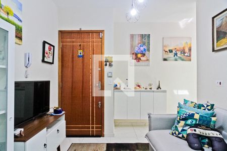 Sala e cozinha de apartamento para alugar com 2 quartos, 47m² em Santana, São Paulo