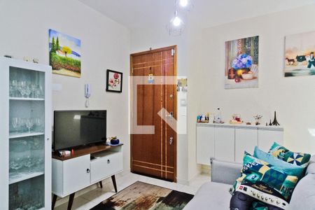 Sala e cozinha de apartamento para alugar com 2 quartos, 47m² em Santana, São Paulo