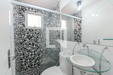 Banheiro de apartamento para alugar com 1 quarto, 44m² em Cerqueira César, São Paulo