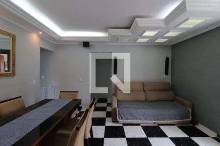 Sala de apartamento à venda com 3 quartos, 91m² em Parque João Ramalho, Santo André