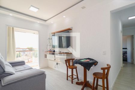 Sala de apartamento para alugar com 2 quartos, 49m² em Parque Maria Helena, São Paulo