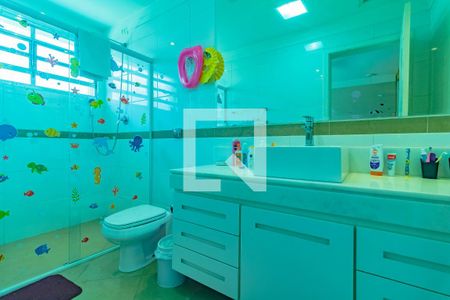 Banheiro da Suíte 1 de casa à venda com 3 quartos, 350m² em Planalto Paulista, São Paulo