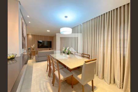 Sala de Jantar de apartamento à venda com 4 quartos, 135m² em Sion, Belo Horizonte