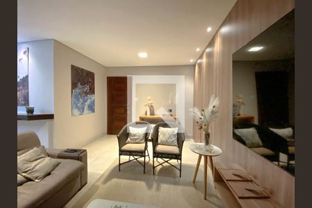 Sala de Estar de apartamento à venda com 4 quartos, 135m² em Sion, Belo Horizonte