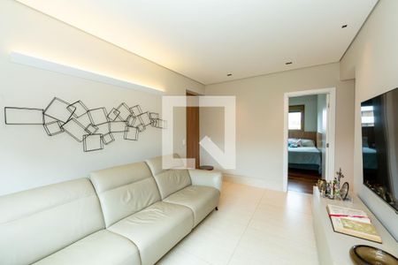 Sala de apartamento à venda com 3 quartos, 180m² em Vale do Sereno, Nova Lima