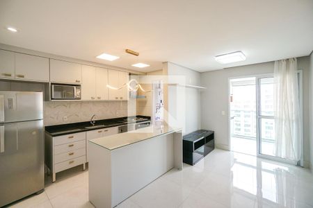 Sala/Cozinha de apartamento à venda com 2 quartos, 60m² em Vila Gomes Cardim, São Paulo