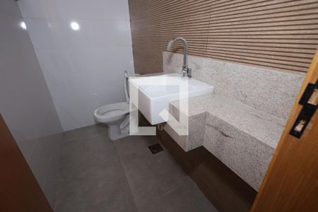 Lavabo de casa de condomínio para alugar com 3 quartos, 153m² em Vila Rosa, Goiânia