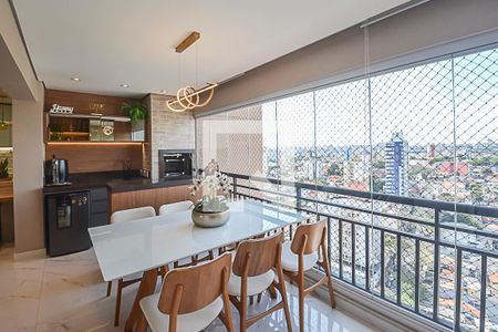 Varanda gourmet de apartamento à venda com 3 quartos, 116m² em Baeta Neves, São Bernardo do Campo