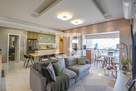 Sala de apartamento à venda com 3 quartos, 116m² em Baeta Neves, São Bernardo do Campo