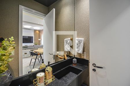 Lavabo de apartamento à venda com 3 quartos, 116m² em Baeta Neves, São Bernardo do Campo