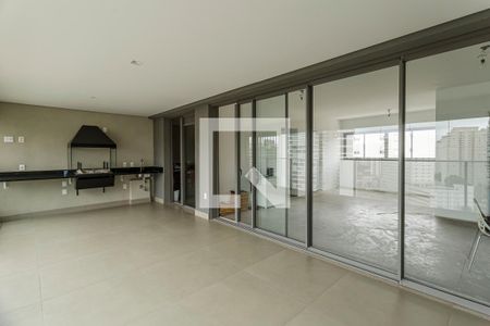 Varanda da Sala de apartamento à venda com 3 quartos, 160m² em Vila Olímpia, São Paulo