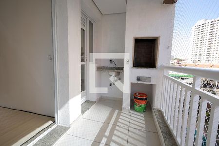 Sacada de apartamento à venda com 2 quartos, 57m² em Vila Homero Thon, Santo André