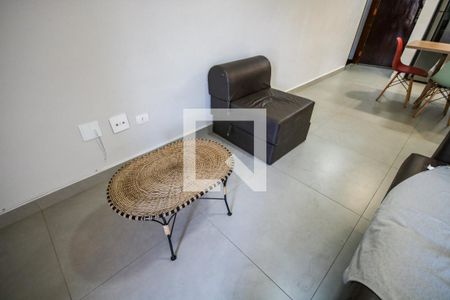 Sala de apartamento para alugar com 1 quarto, 53m² em Canto do Forte, Praia Grande