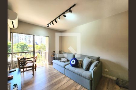 Sala de apartamento à venda com 1 quarto, 55m² em Vila Olímpia, São Paulo