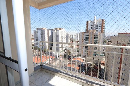 Varanda  de apartamento para alugar com 2 quartos, 65m² em Vila Antonieta, São Paulo