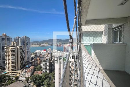 Varanda da Sala de apartamento para alugar com 2 quartos, 164m² em Ponta da Praia, Santos