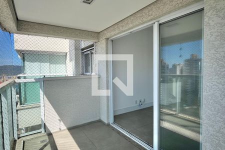 Varanda da Sala de apartamento para alugar com 2 quartos, 164m² em Ponta da Praia, Santos