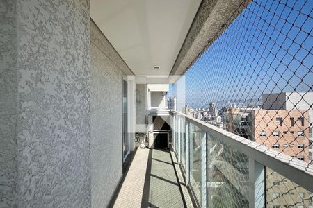 Varanda da Sala de apartamento para alugar com 2 quartos, 164m² em Ponta da Praia, Santos