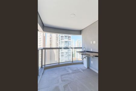 Varanda da Sala de apartamento à venda com 2 quartos, 67m² em Jardim das Acacias, São Paulo