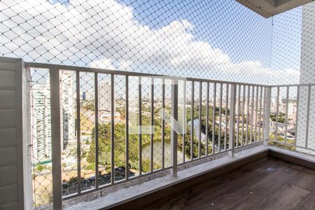 Varanda da Sala de apartamento para alugar com 1 quarto, 57m² em Alphaville Empresarial, Barueri