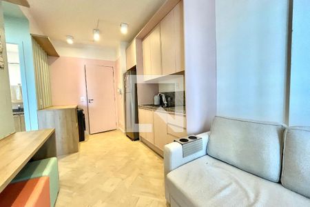 Sala de apartamento à venda com 1 quarto, 34m² em Vila Clementino, São Paulo