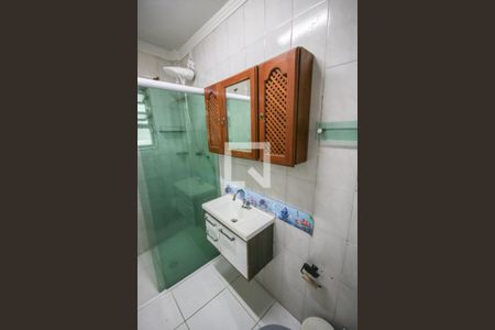 Banheiro de apartamento para alugar com 1 quarto, 44m² em Aviação, Praia Grande