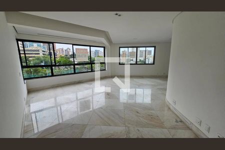 Sala de apartamento à venda com 4 quartos, 178m² em Serra, Belo Horizonte